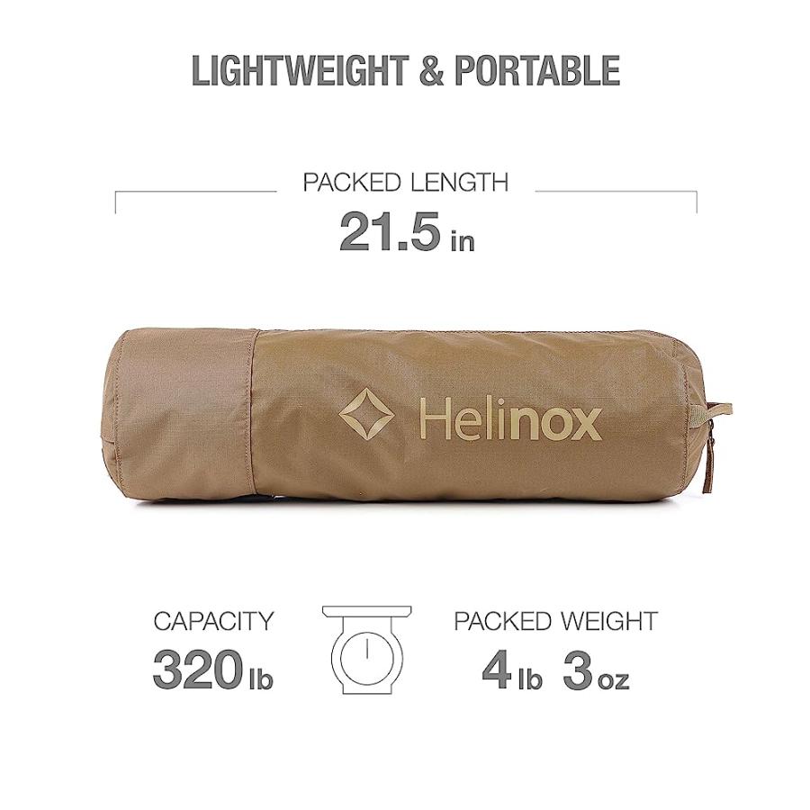 HELINOX SAVANNA HIGH-BACK COLLAPSIBLE CAMP CHAIR, COYOTE TAN | Helinox | 01