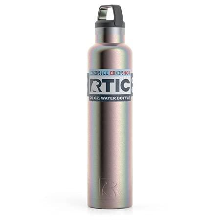 RTIC 26 OZ VACUUM INSULATED WATER BOTTLE, METAL STAINLESS STEEL DOUBLE WALL INSULATION, BPA FREE REUSABLE, LEAK-PROOF THERMOS FLASK FOR HOT AND C |  | 06