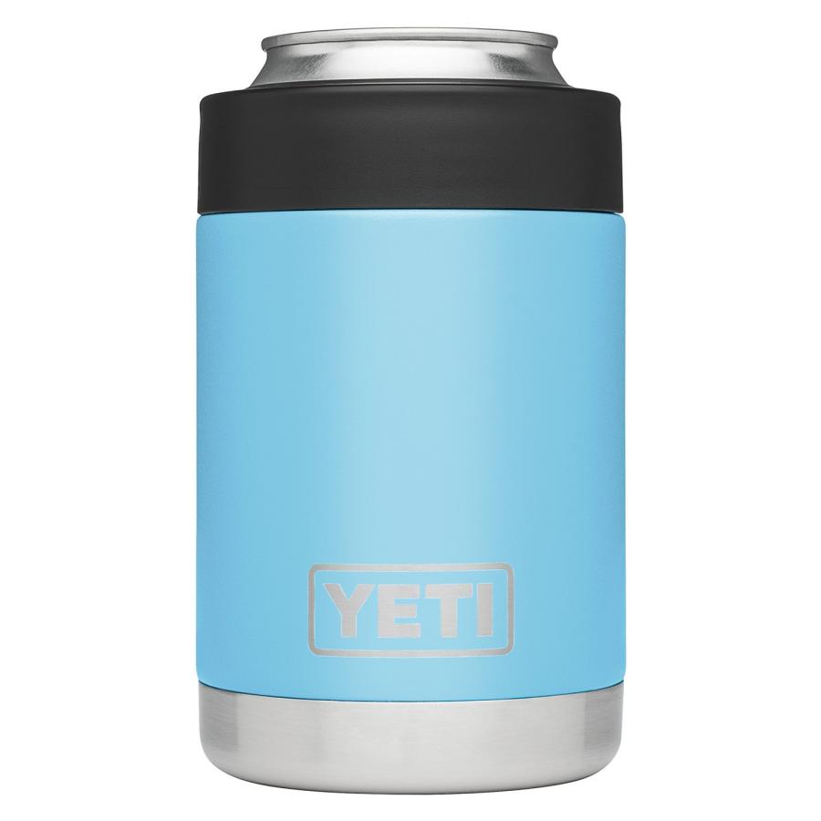 YETI Rambler 12オンス コルスター 缶クーラー:YETI 真空断熱 ステンレス製、スカイブルー | YETI