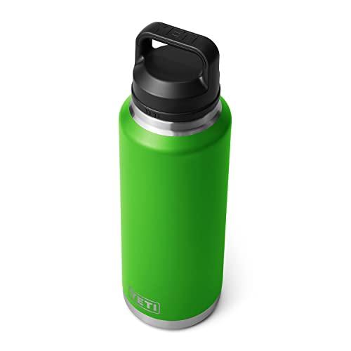 YETI RAMBLER 46 OZ BOTTLE, VACUUM INSULATED, STAINLESS STEEL WITH CHUG CAP, CANOPY GREEN | YETI | 04