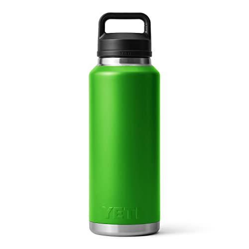 YETI RAMBLER 46 OZ BOTTLE, VACUUM INSULATED, STAINLESS STEEL WITH CHUG CAP, CANOPY GREEN | YETI | 06