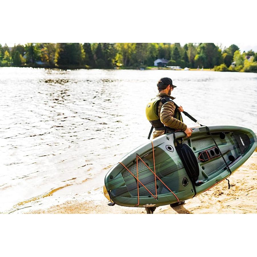 PELICAN BOATS - UNIVERSAL SUP & KAYAK COMFORTABLE CARRYING SHOULDER STRAP PS1295-1 - UNIVERSAL ADJUSTABLE SLING WITH BUILT-IN PADDLE LOOP | PELICAN PRODUCTS | 01