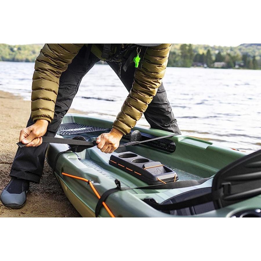 PELICAN BOATS - UNIVERSAL SUP & KAYAK COMFORTABLE CARRYING SHOULDER STRAP PS1295-1 - UNIVERSAL ADJUSTABLE SLING WITH BUILT-IN PADDLE LOOP | PELICAN PRODUCTS | 04