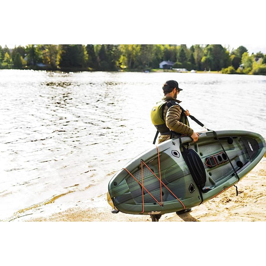 PELICAN BOATS - UNIVERSAL SUP & KAYAK COMFORTABLE CARRYING SHOULDER STRAP PS1295-1 - UNIVERSAL ADJUSTABLE SLING WITH BUILT-IN PADDLE LOOP | PELICAN PRODUCTS | 07