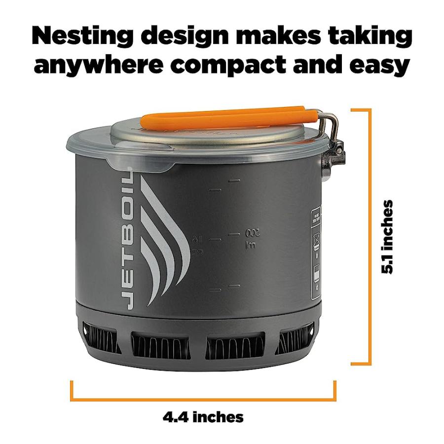 JETBOIL STASH ULTRALIGHT CAMPING AND BACKPACKING STOVE COOKING SYSTEM | JETBOIL | 04