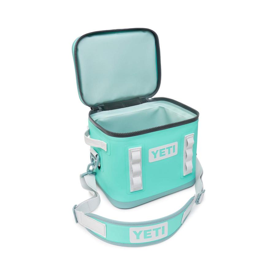 YETI Hopper Flip 12 ポータブルソフトクーラー:YETI、アクアファーブルー | YETI | 04