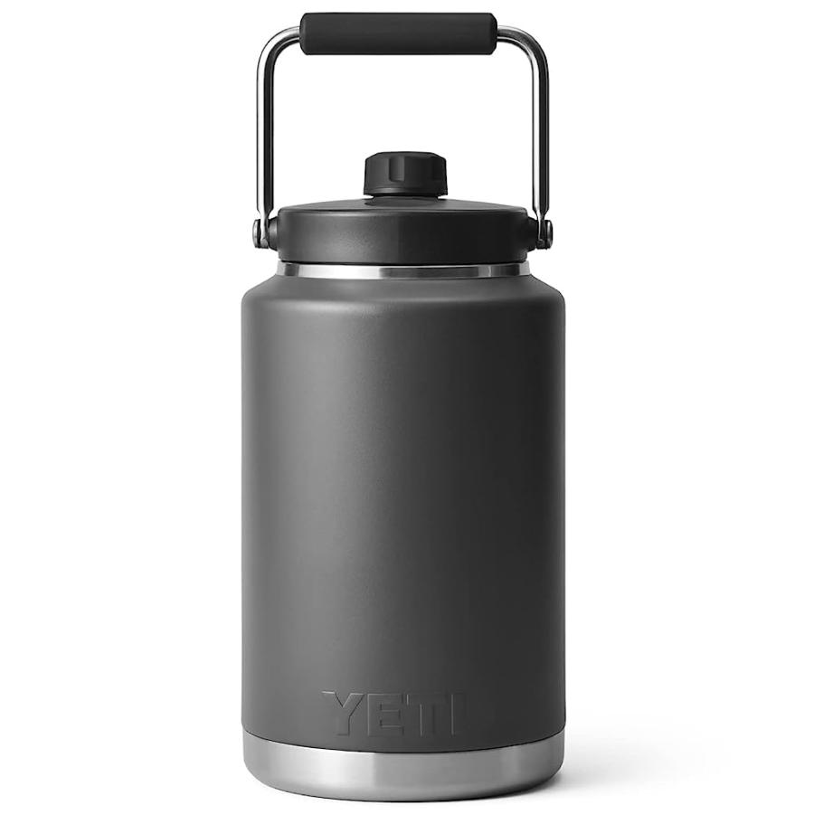 YETI RAMBLER GALLON JUG, VACUUM INSULATED, STAINLESS STEEL WITH MAGCAP, CHARCOAL | YETI | 01