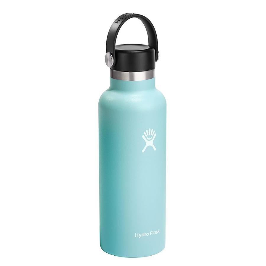 HYDRO FLASK 18 OZ STANDARD MOUTH WITH FLEX CAP STAINLESS STEEL REUSABLE WATER BOTTLE DEW -VACUUM INSULATED, DISHWASHER SAFE, BPA-FREE, NON-TOXIC | HYDRO FLASK | 01