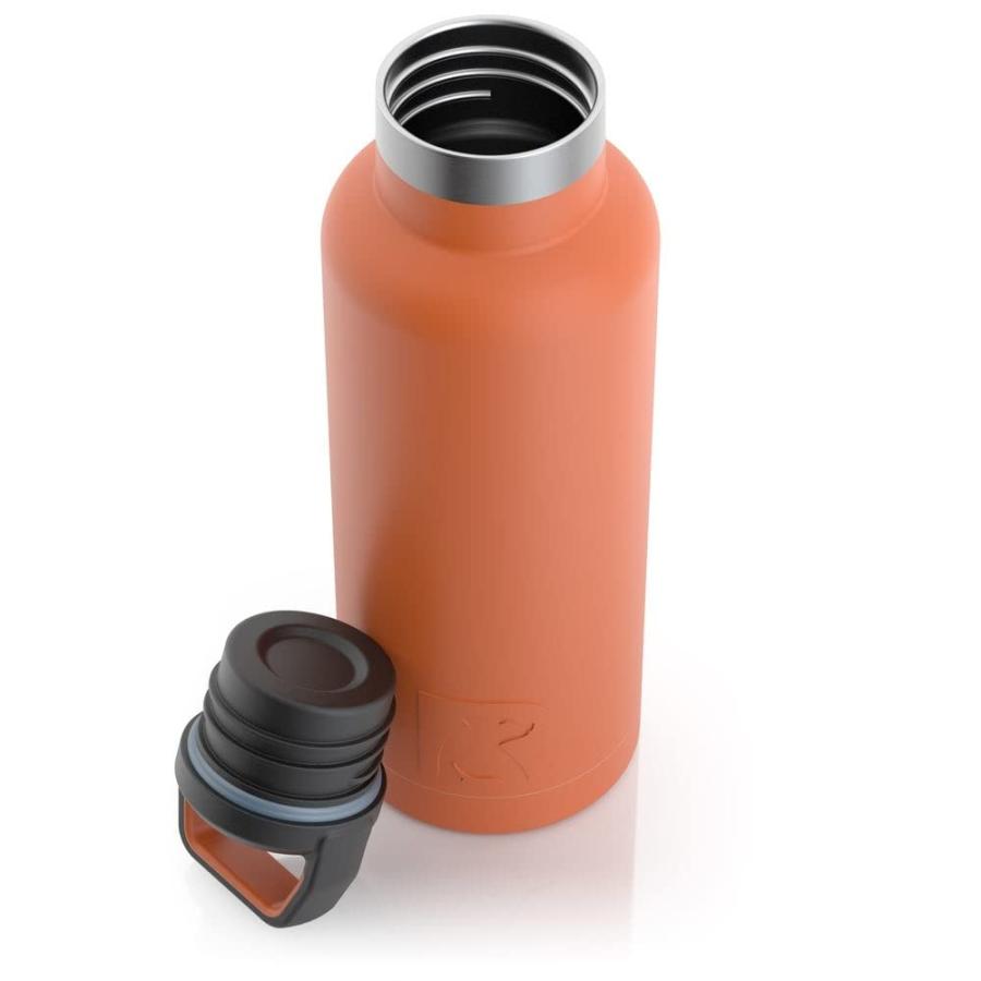 RTIC 16 OZ VACUUM INSULATED WATER BOTTLE, METAL STAINLESS STEEL DOUBLE WALL INSULATION, BPA FREE REUSABLE, LEAK-PROOF THERMOS FLASK FOR HOT AND C |  | 05