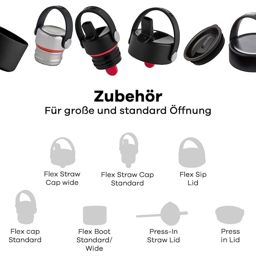 HYDRO FLASK FLEX BOOT - ACCESSORY SILICONE WATER BOTTLE PROTECTOR - DISHWASHER SAFE, BPA-FREE, NON-TOXIC SMALL | HYDRO FLASK | 02