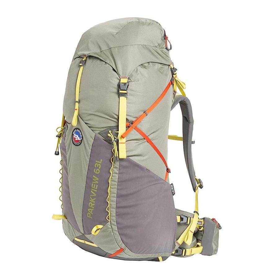 BIG AGNES PARKVIEW 63L BACKPACK FOR MULTIDAY HIKING, OLIVE, MEDIUM | BIG AGNES | 03