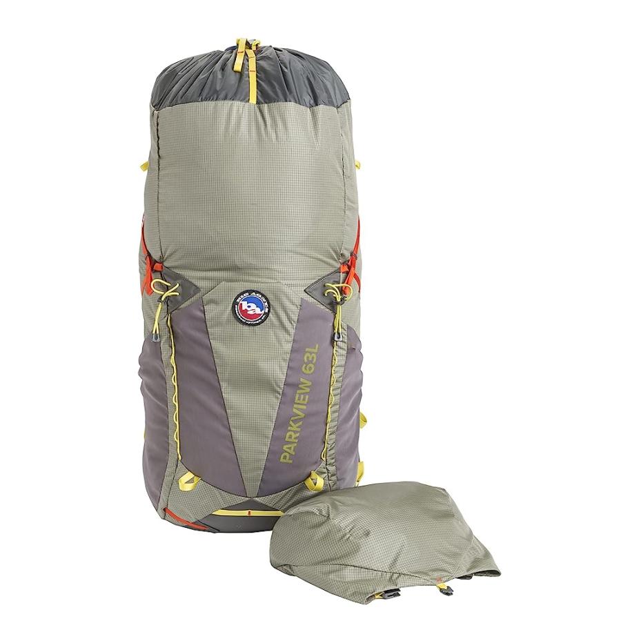 BIG AGNES PARKVIEW 63L BACKPACK FOR MULTIDAY HIKING, OLIVE, MEDIUM | BIG AGNES | 04