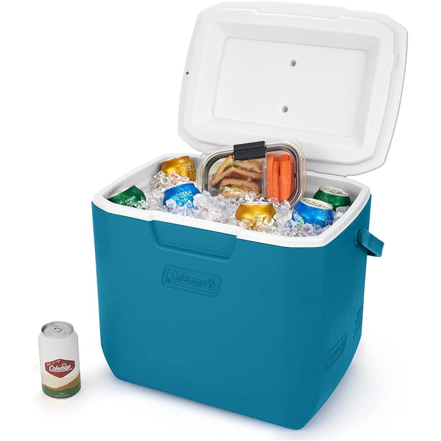 Coleman Chiller Series 30qt Insulated Portable Cooler, Ice Retention Hard Cooler with Heavy Duty Handle | Coleman | 02