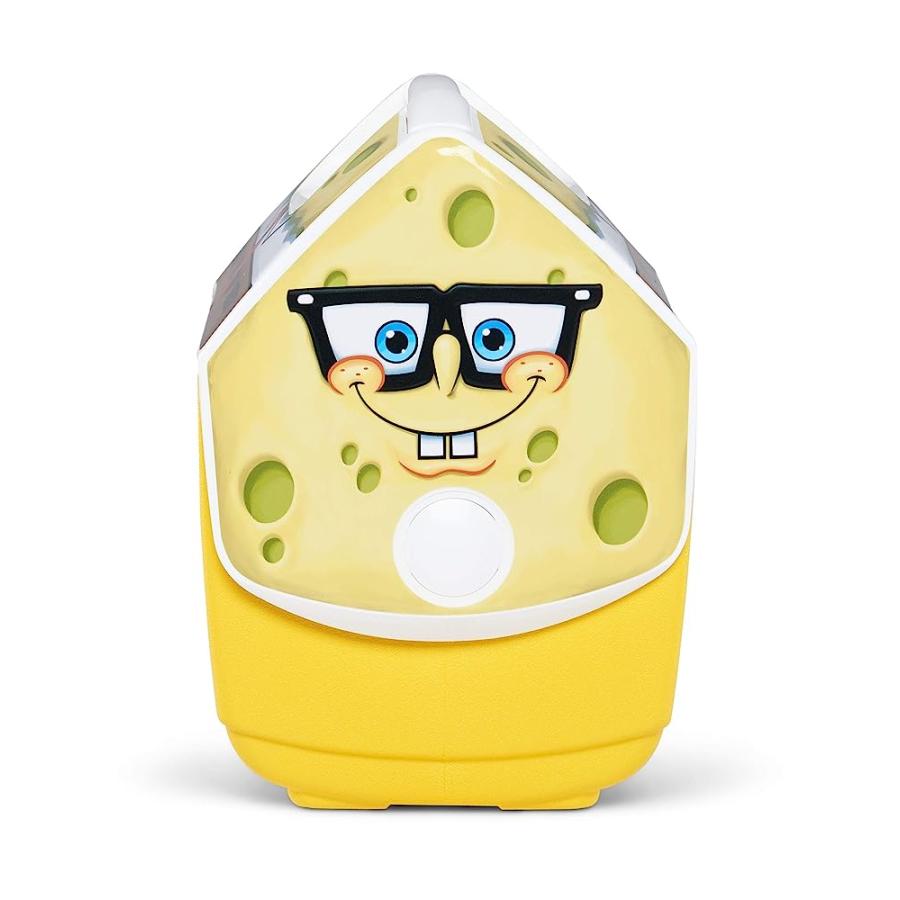 IGLOO 7 QUART LIMITED EDITION SPONGEBOB SQUAREPANTS LUNCHBOX PLAYMATE PAL COOLER ICE BOX, YELLOW SPONGEBOB 4P, MEDIUM (48871) | igloo | 03