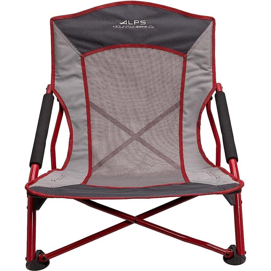 ALPS MOUNTAINEERING RENDEZVOUS CAMPING CHAIR, ONE SIZE, SALSA/CHARCOAL - NEW | ALPS MOUNTAINEERING | 03