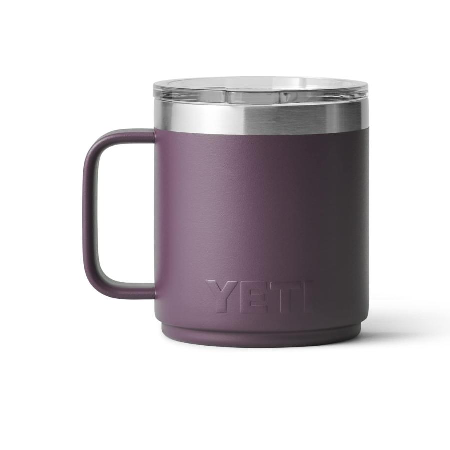 YETI Rambler 10オンス スタッカブルマグ マグスライダー蓋付き 真空断熱 ステンレス製、ノルディックパープル | YETI | 02