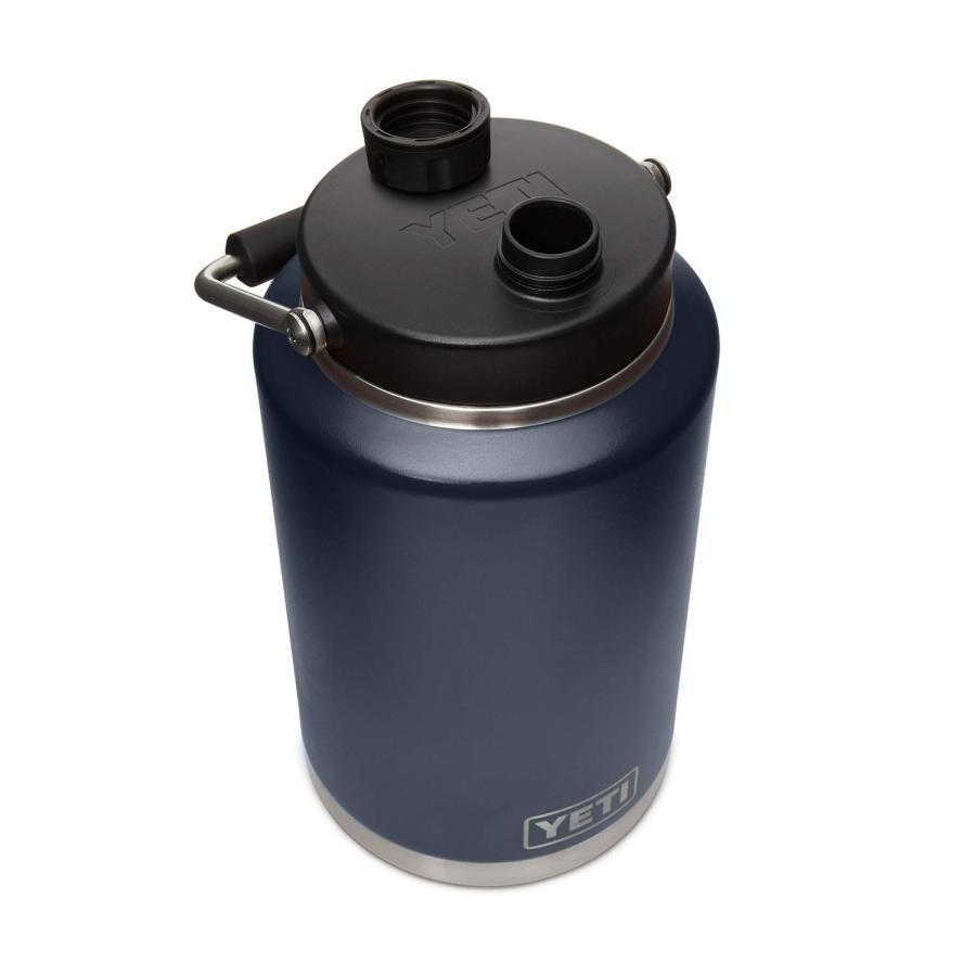 YETI Rambler 1ガロン ジャグ マグキャップ付き 真空断熱 ステンレス製、ネイビー | YETI | 02