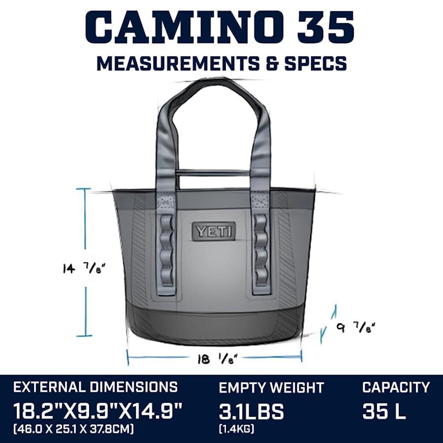 YETI CAMINO 35 CARRYALL WITH INTERNAL DIVIDERS, ALL-PURPOSE UTILITY BAG, NORDIC PURPLE | YETI | 02