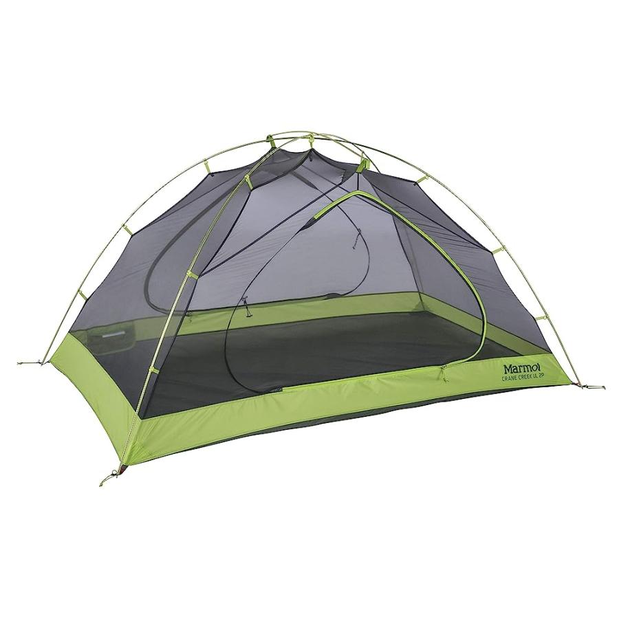 MARMOT CRANE CREEK 3-PERSON ULTRA LIGHTWEIGHT BACKPACKING AND CAMPING TENT, MACAW GREEN/CROCODILE | Marmot | 03