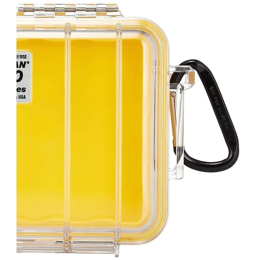 PELICAN 1040-027-100 1040 MICRO CASE (YELLOW/CLEAR) | PELICAN PRODUCTS | 02