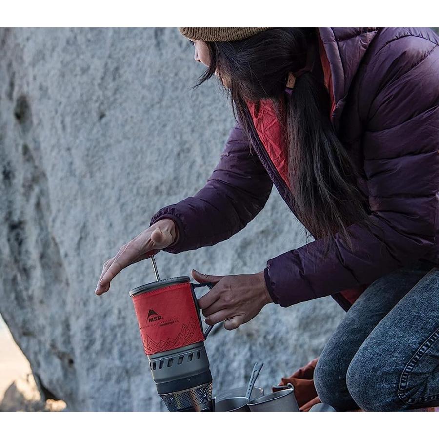 MSR WINDBURNER COFFEE PRESS KIT, 1.8-LITER, RED | MSR | 05