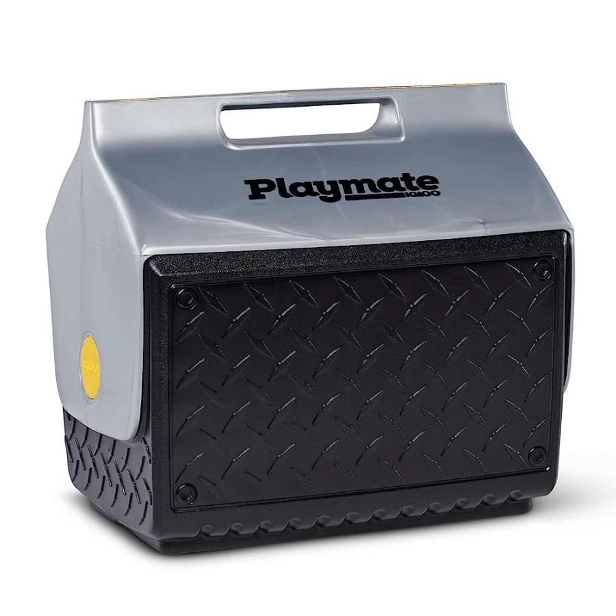 IGLOO THE BOSS PLAYMATE COOLER, BLACK/GREY, 14 QT | igloo