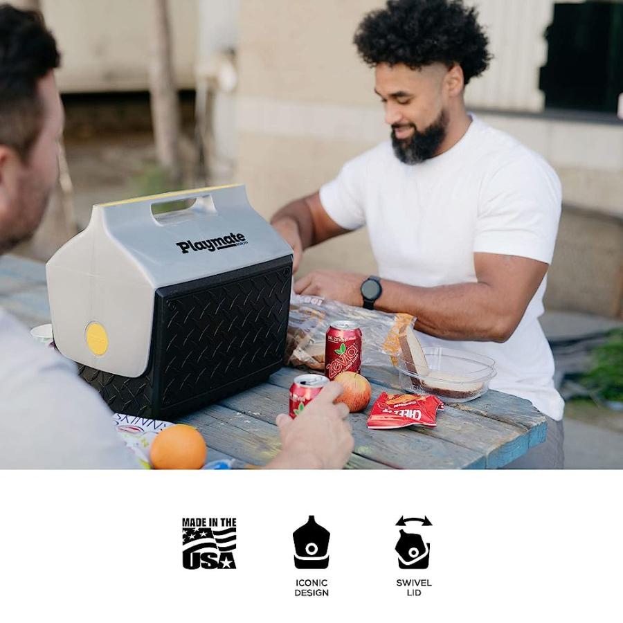 IGLOO THE BOSS PLAYMATE COOLER, BLACK/GREY, 14 QT | igloo | 04