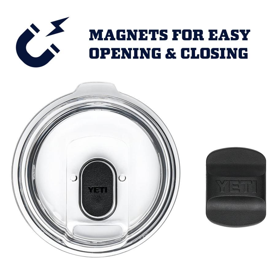 YETI Rambler 20オンス タンブラー マグスライダー蓋付き 真空断熱 ステンレス製、グラネットグレー | YETI | 05