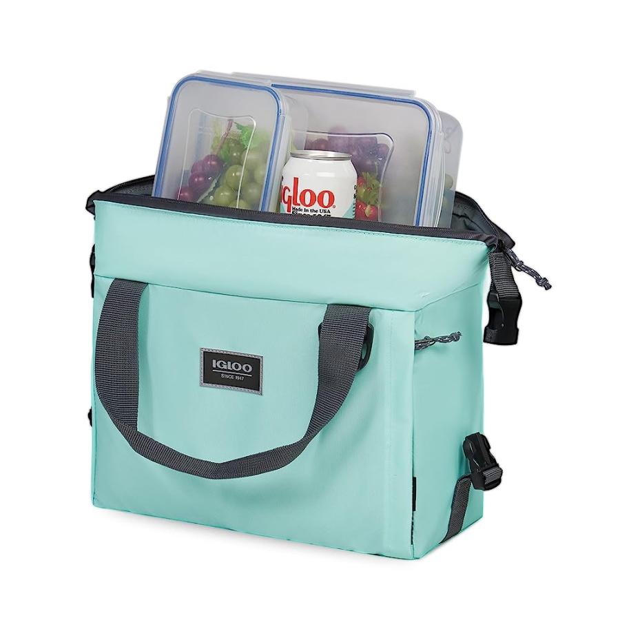 IGLOO SOUTH COAST SEAFOAM SNAPDOWN 14-CAN BAG | igloo | 03
