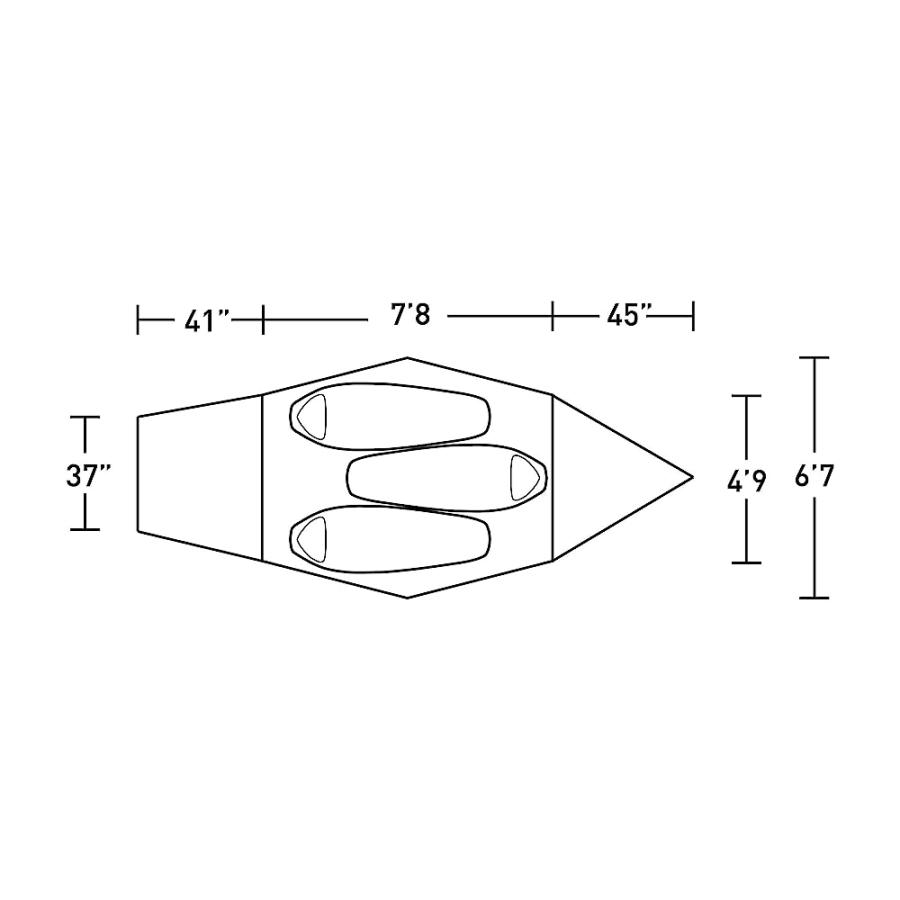 ALPS MOUNTAINEERING TASMANIAN 3 PERSON TENT - ORANGE/GRAY | ALPS MOUNTAINEERING | 08