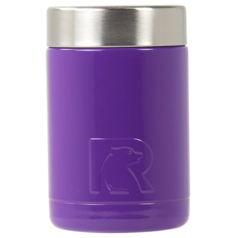 RTIC CAN COOLER INSULATED, BEER, BEVERAGE, SODA CAN COOLER WITH LID, STAINLESS STEEL METAL, DOUBLE WALL INSULATION COOZIE FOR CANS, SWEAT PROOF, | 