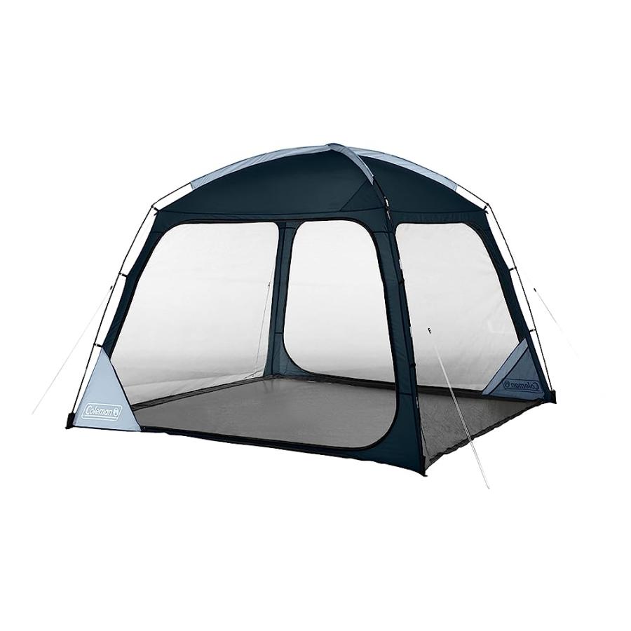 COLEMAN SKYSHADE SCREEN DOME CANOPY TENT, 10 X 10 SHADE CANOPY, UPF 50+ OUTDOOR CANOPY TENT FOR CAMPING, TAILGATING, AND BEACH SHADE, BLUE NIGHTS | Coleman