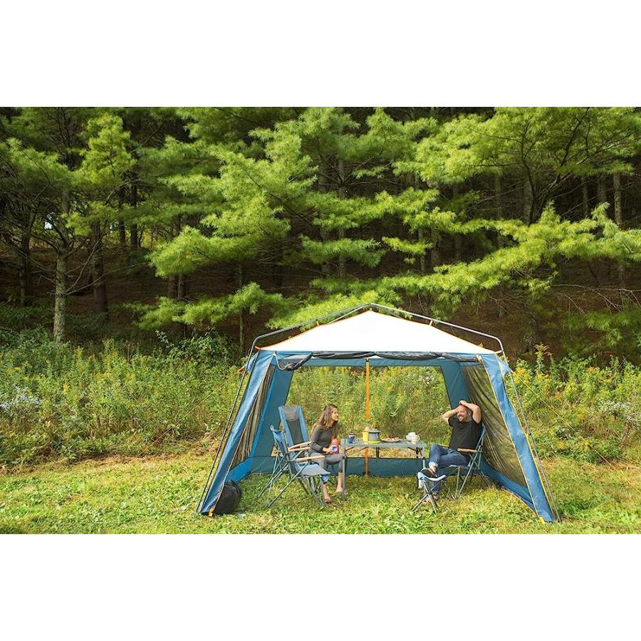 EUREKA! NOBUGZONE COVERED CAMPING SCREENHOUSE FOR BUG, SUN AND RAIN PROTECTION |  | 08