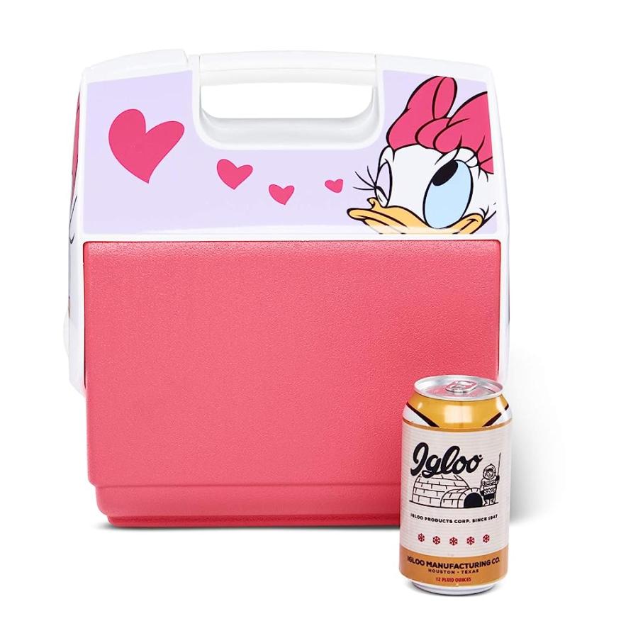 IGLOO 7 QUART LIMITED EDITION DISNEY DAISY DUCK PORTABLE LUNCHBOX PLAYMATE PAL COOLER ICE BOX, MEDIUM | igloo | 01