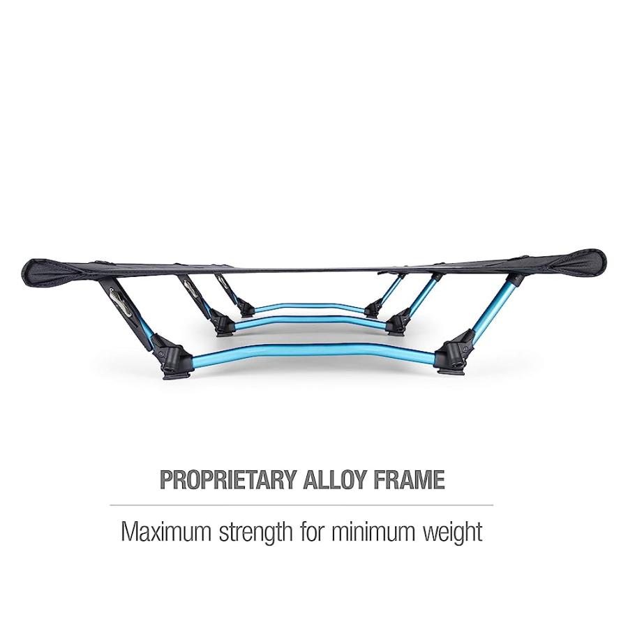 HELINOX COT ONE LIGHTWEIGHT, COMPACT, COLLAPSIBLE, PORTABLE CAMPING COT, LONG, BLACK | Helinox | 03