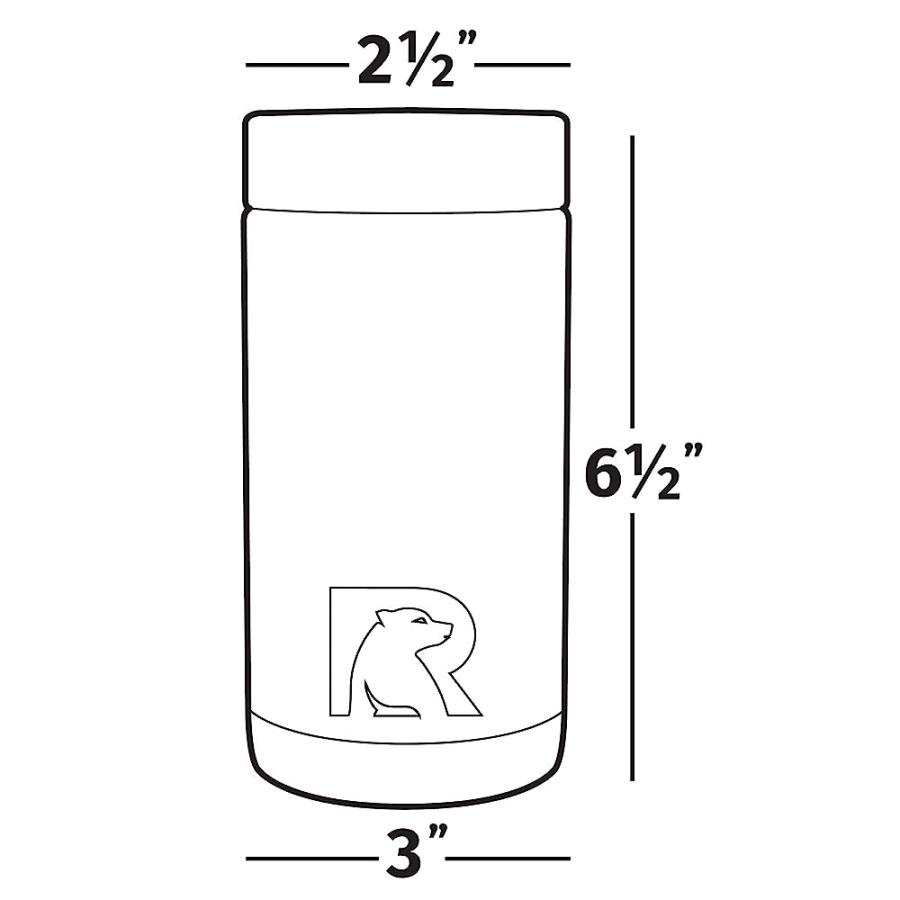 RTIC CRAFT CAN COOLER INSULATED, BEER, BEVERAGE, BOTTLE, SODA CAN COOLER WITH LID, STAINLESS STEEL METAL, DOUBLE WALL INSULATION COOZIE FOR CANS, |  | 03
