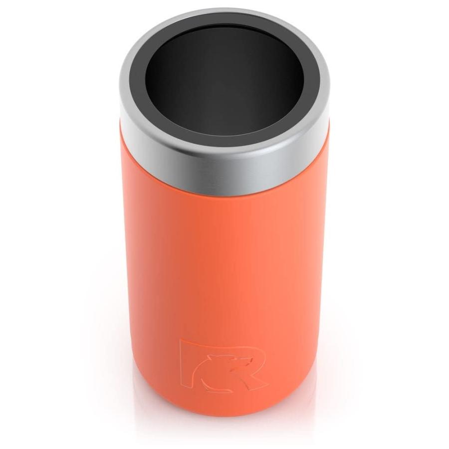 RTIC CRAFT CAN COOLER INSULATED, BEER, BEVERAGE, BOTTLE, SODA CAN COOLER WITH LID, STAINLESS STEEL METAL, DOUBLE WALL INSULATION COOZIE FOR CANS, |  | 04