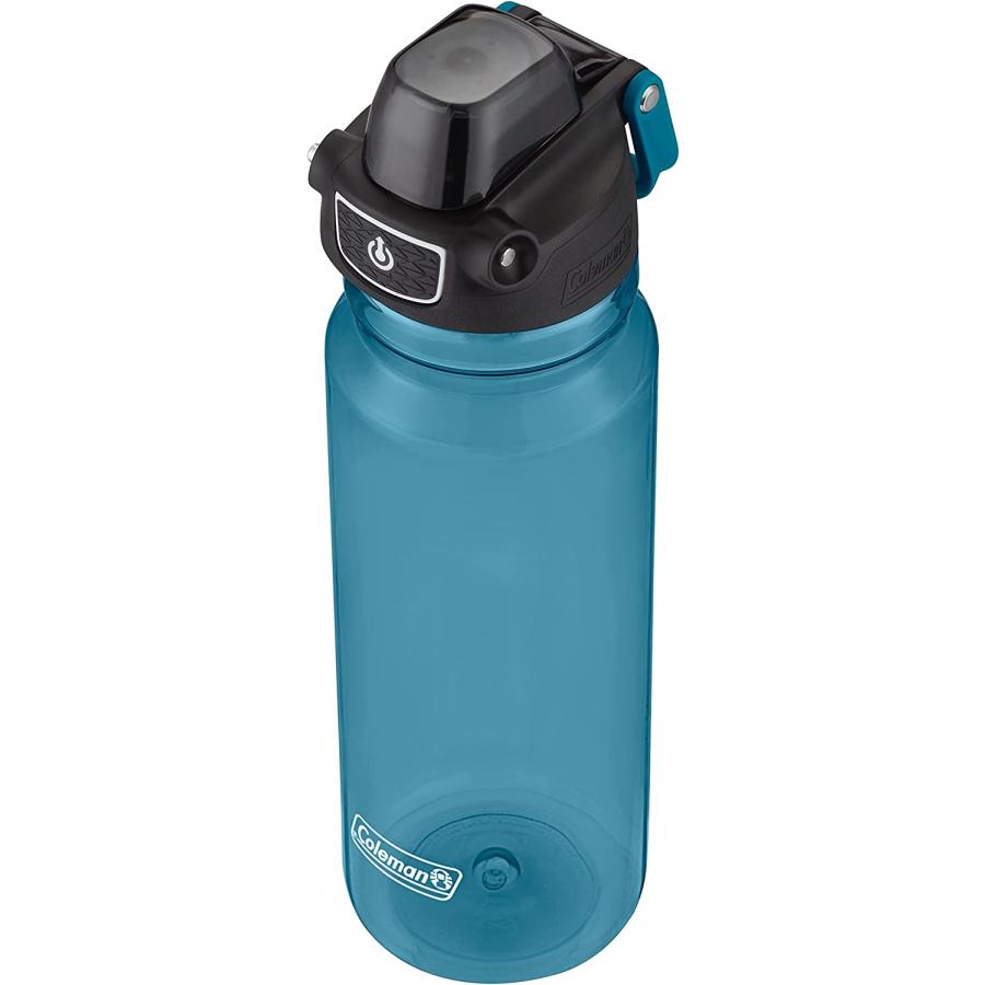 Coleman Burst Tritan Water Bottle with AUTOPOP Lid, 34 Oz, Deep Ocean