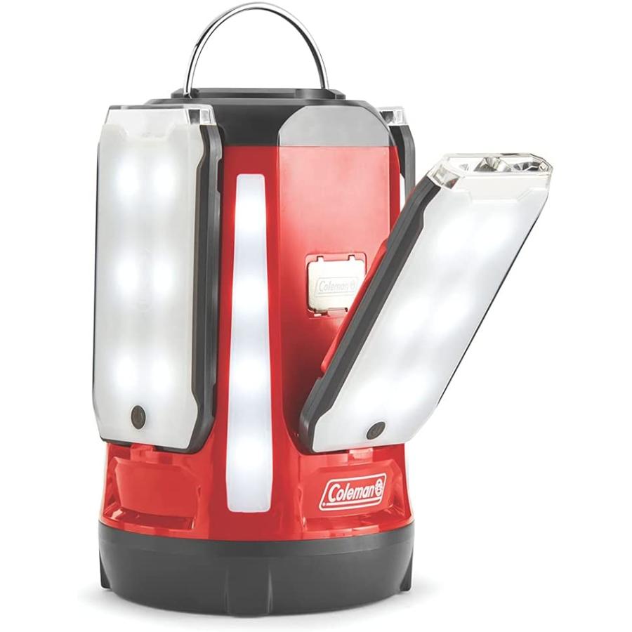 Coleman Quad Pro 800l LED Lantern, Red | Coleman