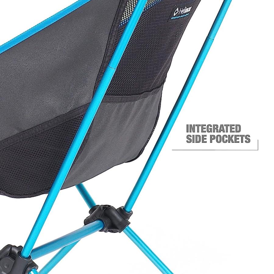 HELINOX CHAIR TWO ULTRALIGHT, HIGH-BACK, COLLAPSIBLE CAMPING CHAIR, MULTI BLOCK 23, WITH POCKETS | Helinox | 04