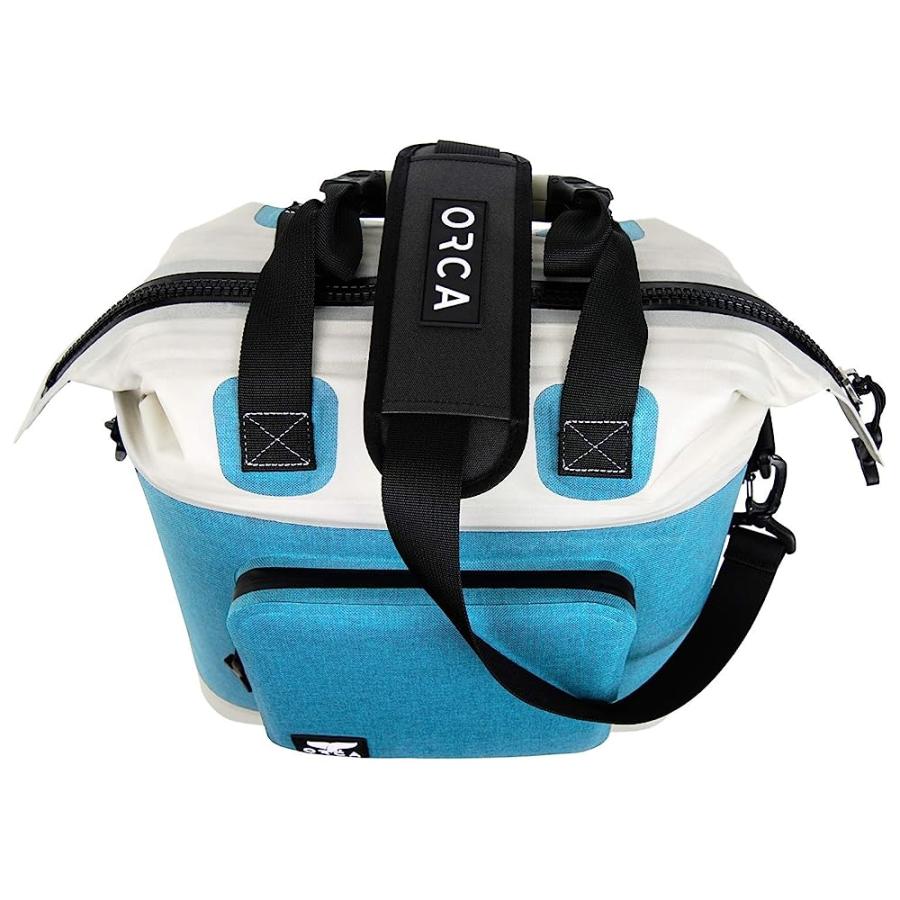 ORCA WALKER TOTE SOFT COOLER BAG, INSULATED BAG WITH SHOULDER STRAP AND EXTRA POCKETS, KEEPS DRINKS ICE COLD ALL DAY, PERFECT FOR BEACH, PARK, HI | ORCA | 03