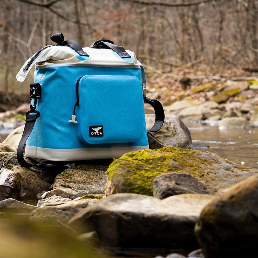 ORCA WALKER TOTE SOFT COOLER BAG, INSULATED BAG WITH SHOULDER STRAP AND EXTRA POCKETS, KEEPS DRINKS ICE COLD ALL DAY, PERFECT FOR BEACH, PARK, HI | ORCA | 06