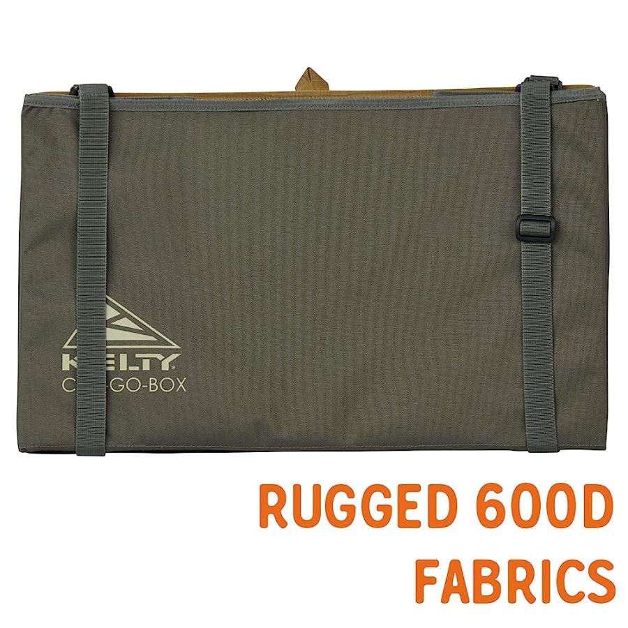 KELTY CAR-GO-BOX CAMPING, TAILGATING, TRAVEL ORGANIZATION KIT FOR TRUCKS, VANS, SUVS, CARS COLOR CODED PACKING CUBES, RUGGED FABRIC, 45L | KELTY | 05