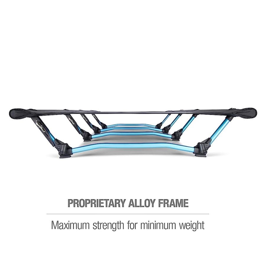 HELINOX COT MAX LIGHTWEIGHT, COMPACT, COLLAPSIBLE, PORTABLE CAMPING COT, BLACK | Helinox | 03