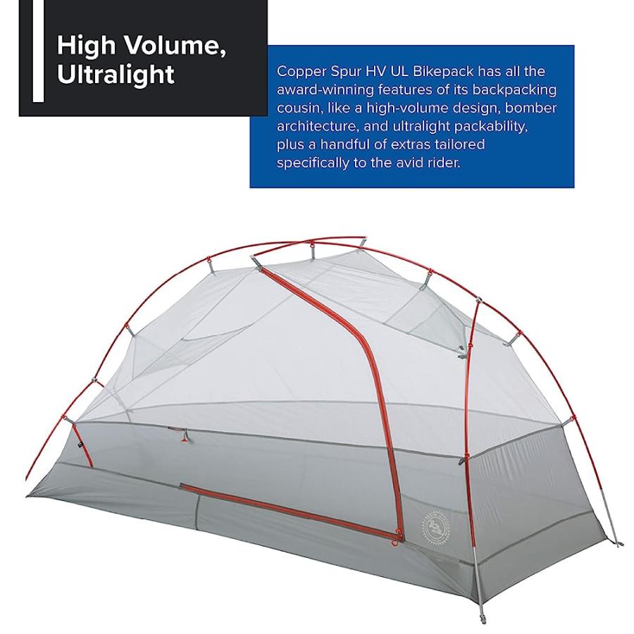 BIG AGNES COPPER SPUR HV UL1 ULTRALIGHT BIKEPACKING TENT | BIG AGNES | 01