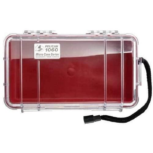 PELICAN 1060 MICRO CASE - FOR IPHONE, CELL PHONE, GOPRO, CAMERA, AND MORE (MAROON RED/CLEAR) | PELICAN PRODUCTS | 02