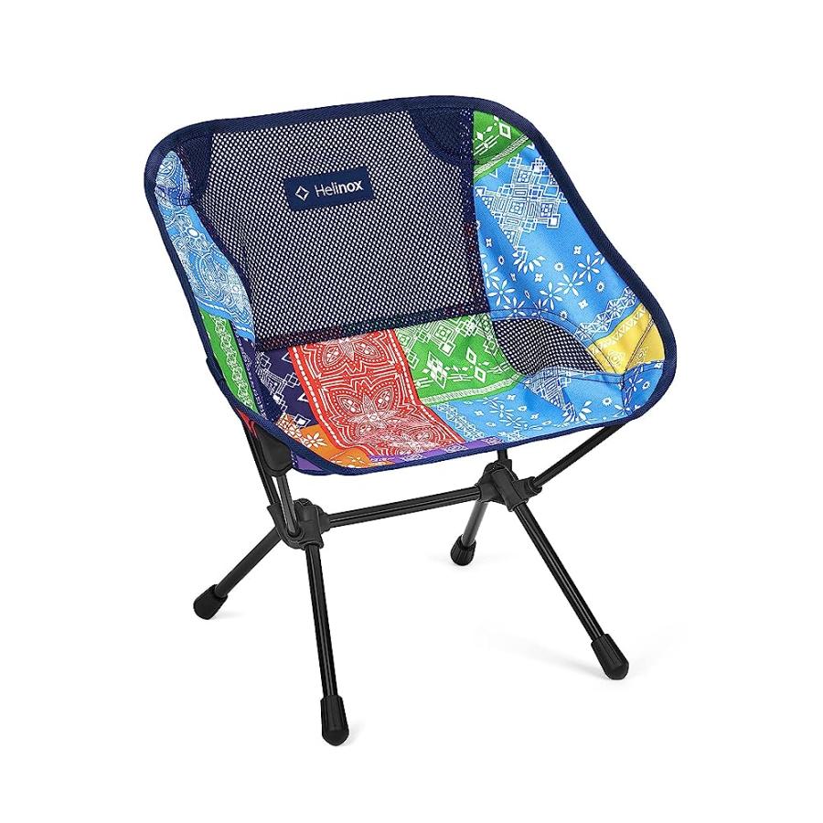 HELINOX CHAIR ONE MINI ULTRA-LIGHT, COMPACT CAMPING CHAIR, RAINBOW BANDANA | Helinox