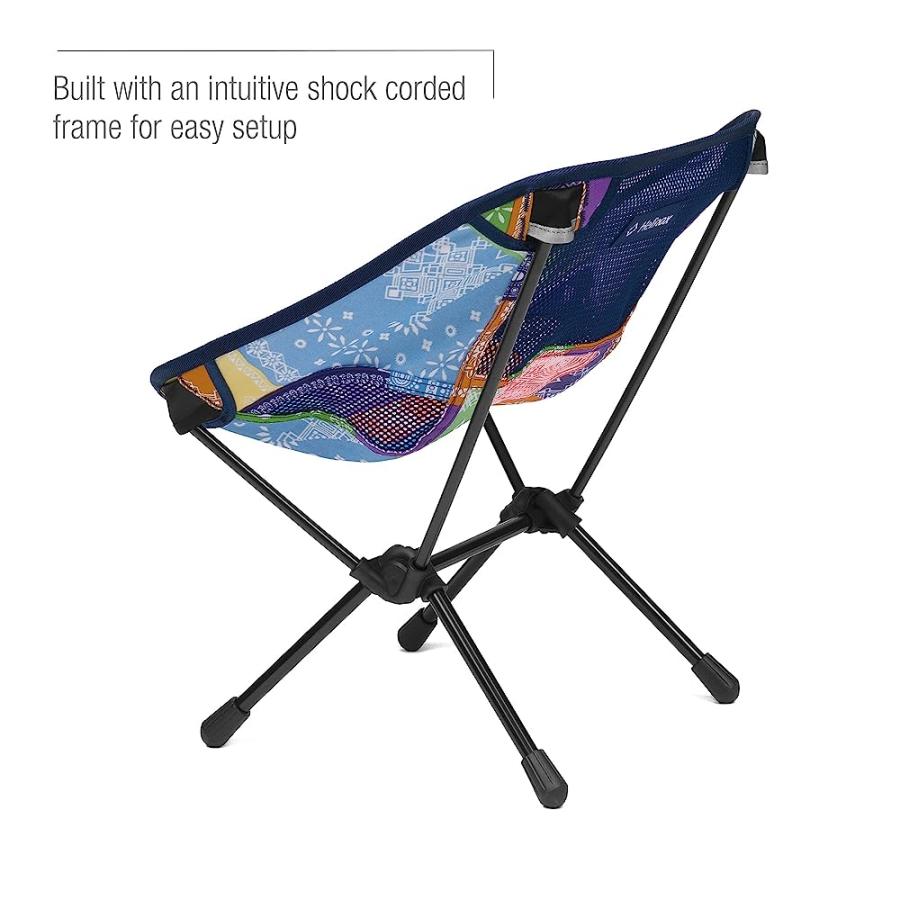 HELINOX CHAIR ONE MINI ULTRA-LIGHT, COMPACT CAMPING CHAIR, RAINBOW BANDANA | Helinox | 04