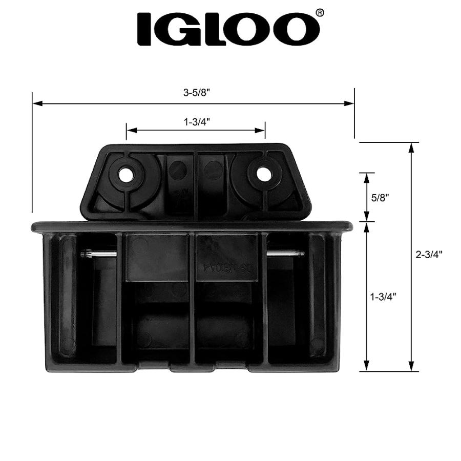 IGLOO HINGE FOR 25, 52, 72 QT BMX COOLERS | igloo | 02