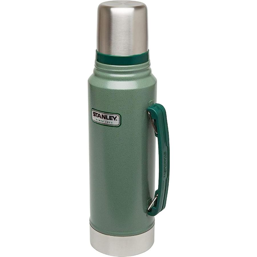 STANLEY CLASSIC VACUUM INSULATED WIDE MOUTH BOTTLE - BPA-FREE 18/8 STAINLESS STEEL THERMOS FOR COLD & HOT BEVERAGES KEEPS LIQUID HOT OR COLD FOR | STANLEY